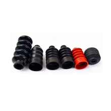 Automotive connector dustproof rubber boots high strength quality rubber bellow cylinder screw protection sleeve